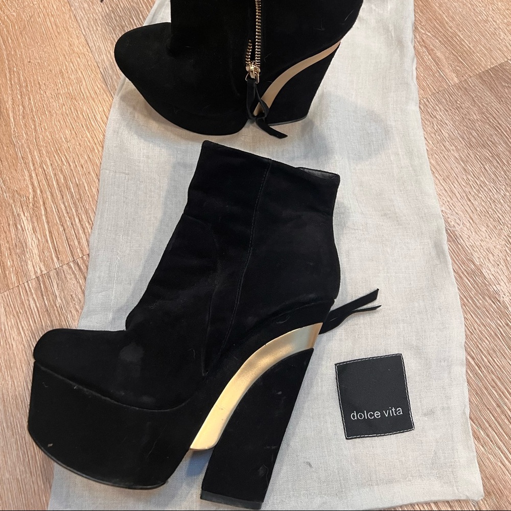 Suede Wedge Dolce Vita Boots